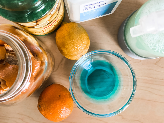 Make Spring Cleaning Easy with a DIY Cleaning Tote Basket