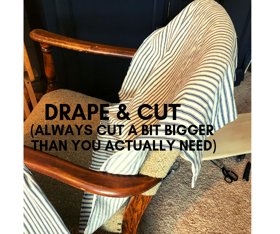 How to Upholster a Chair the Easy Way Hearty Sol