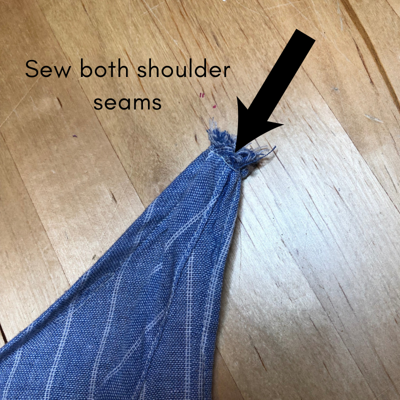 shoulder seams