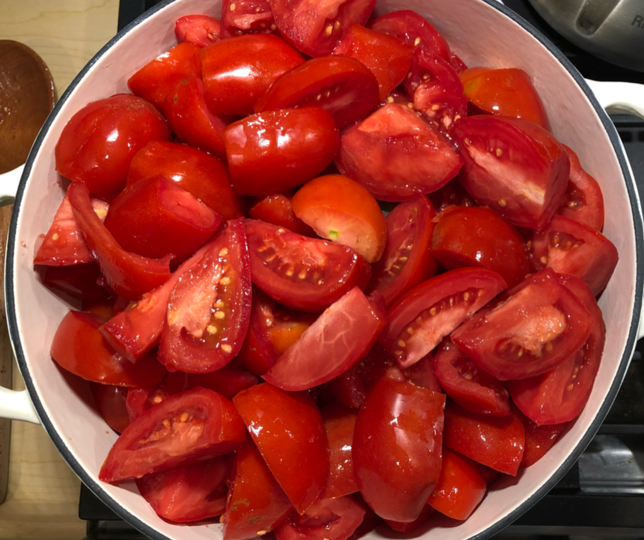 chopped tomatoes