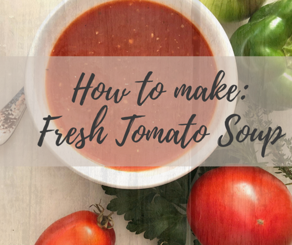 Fresh Tomato Apple Soup