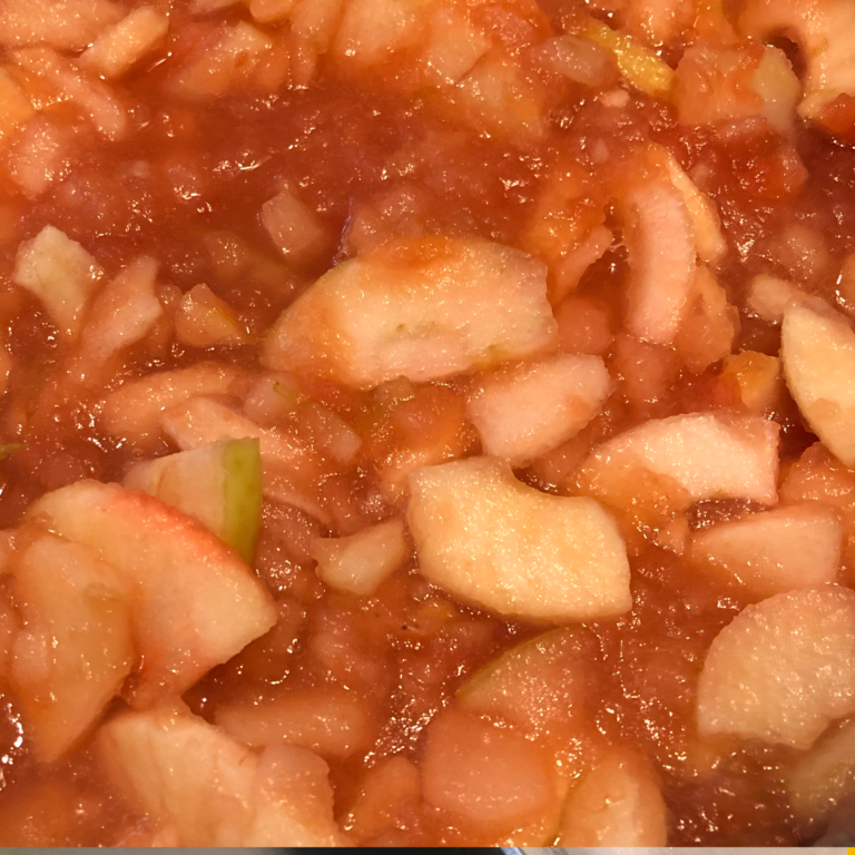 How to Make Homemade Instant Pot Applesauce with Red Hots Hearty Sol