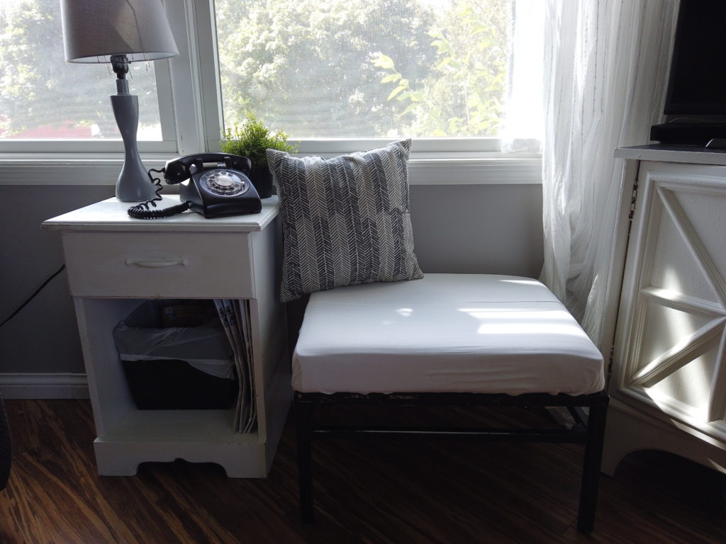 recover with dropcloth