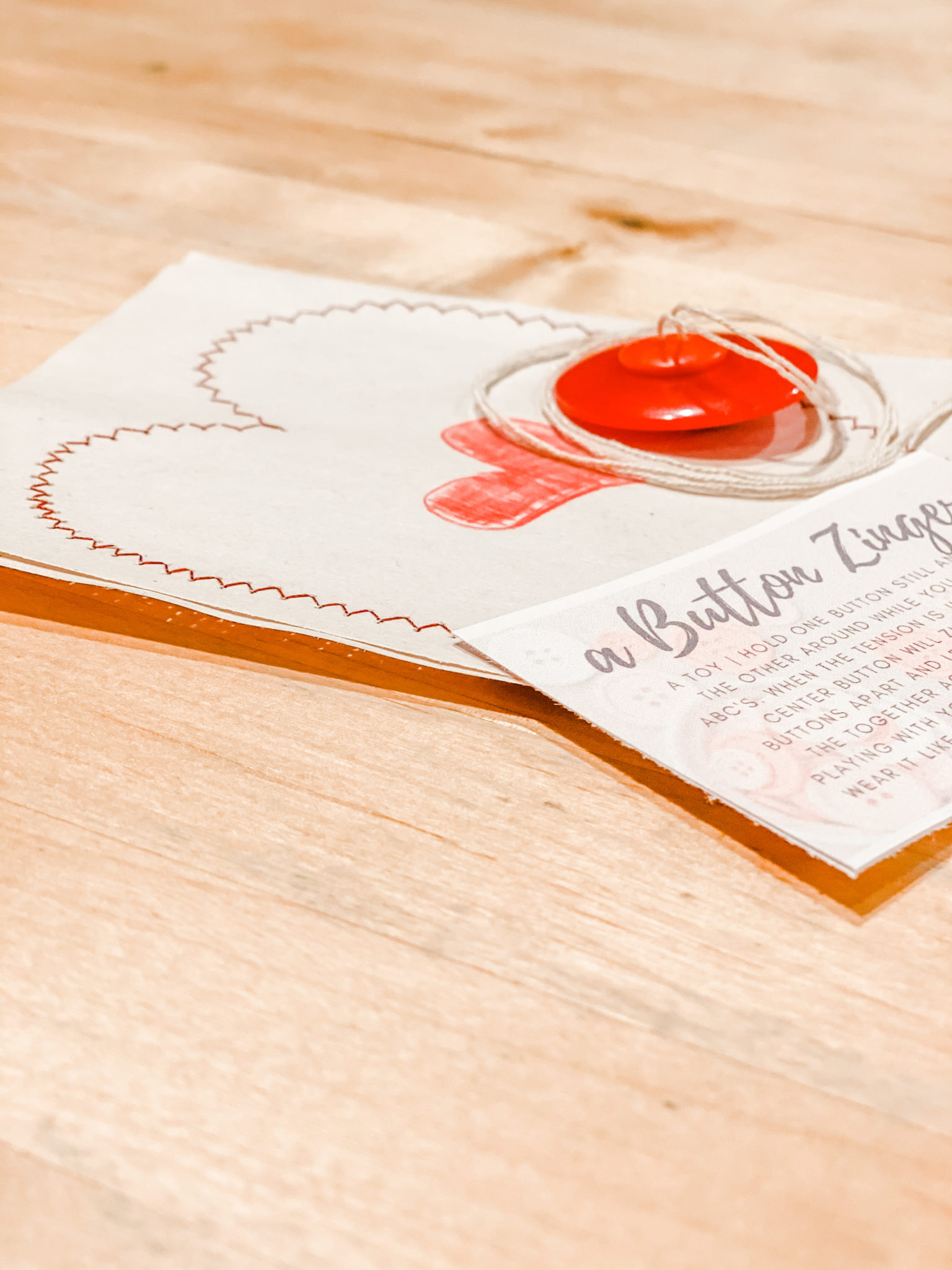 How to Make a unique Valentine | Making Button Zingers - Hearty Sol