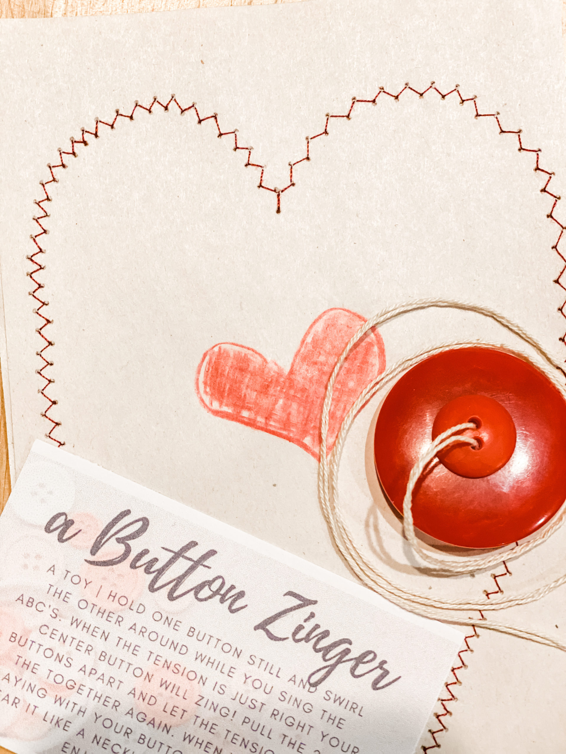 How to Make a unique Valentine | Making Button Zingers - Hearty Sol