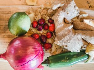 ingredients for salsa