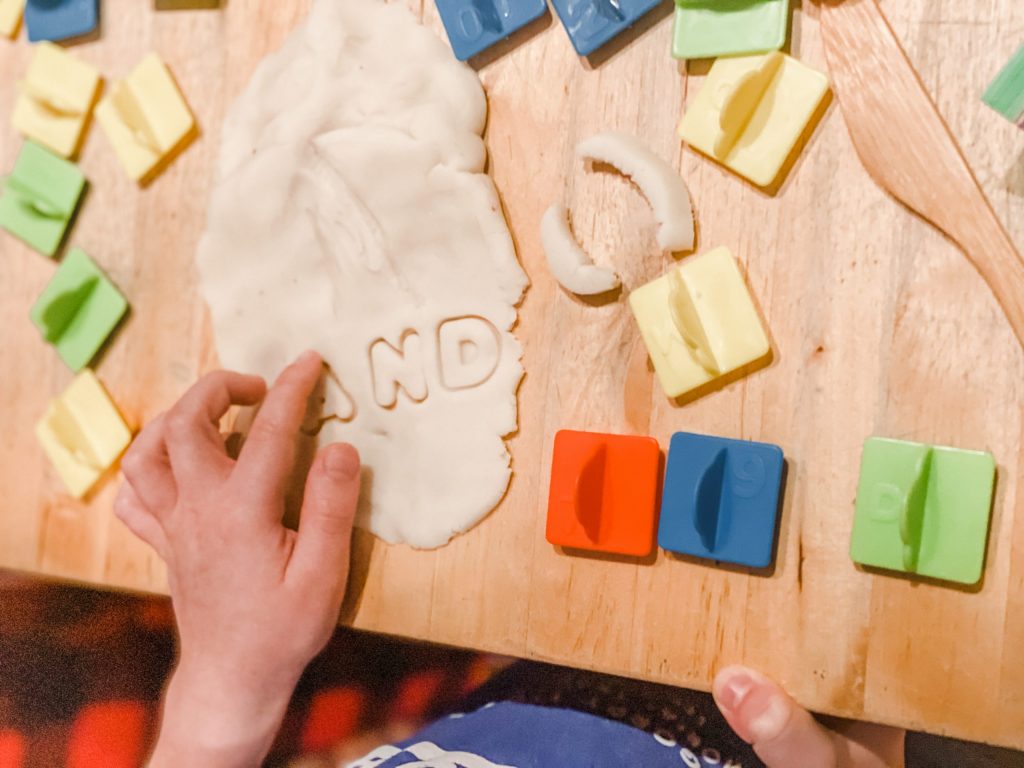 play dough learning