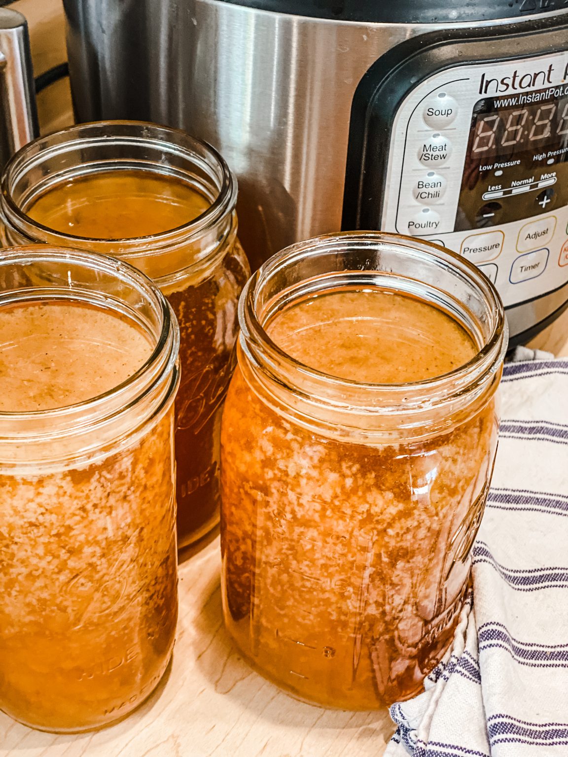 How to Make Bone Broth Instant Pot Bone Broth Hearty Sol