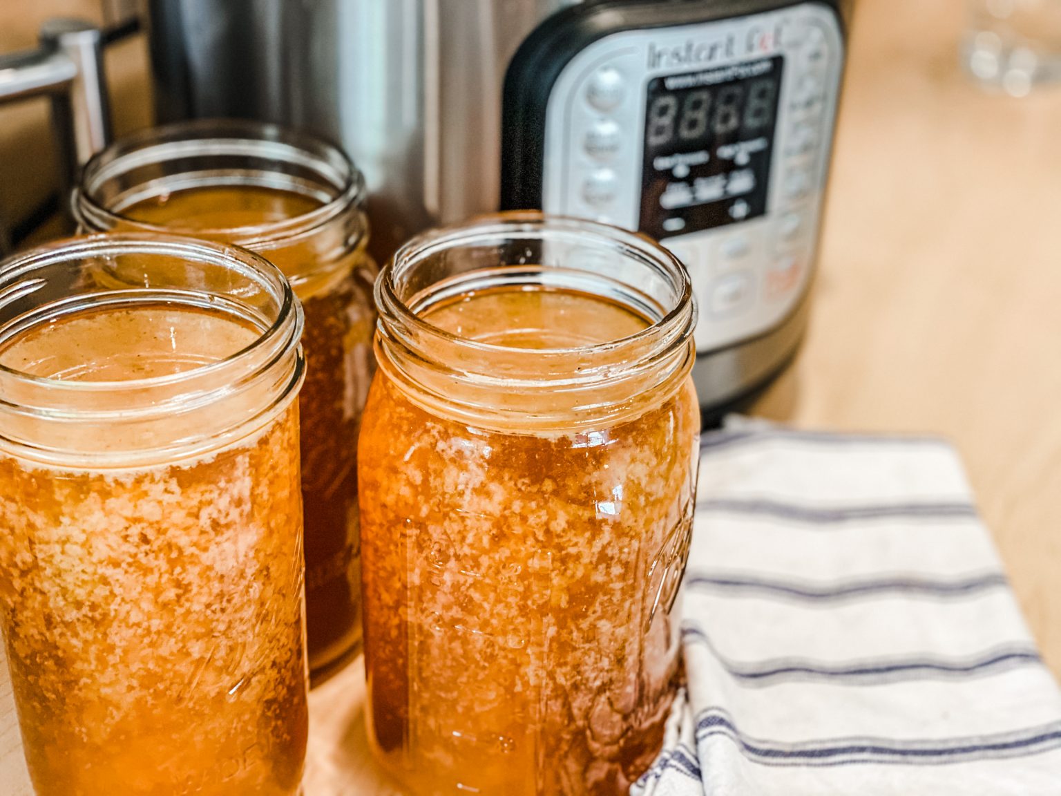 How to Make Bone Broth Instant Pot Bone Broth Hearty Sol