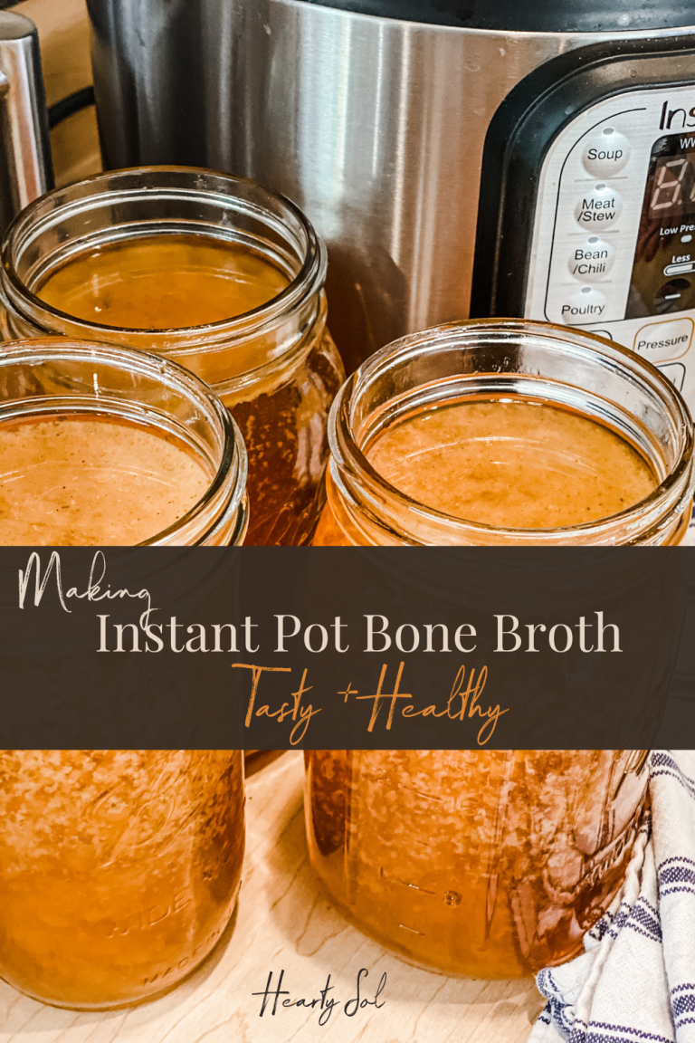 How to Make Bone Broth Instant Pot Bone Broth Hearty Sol