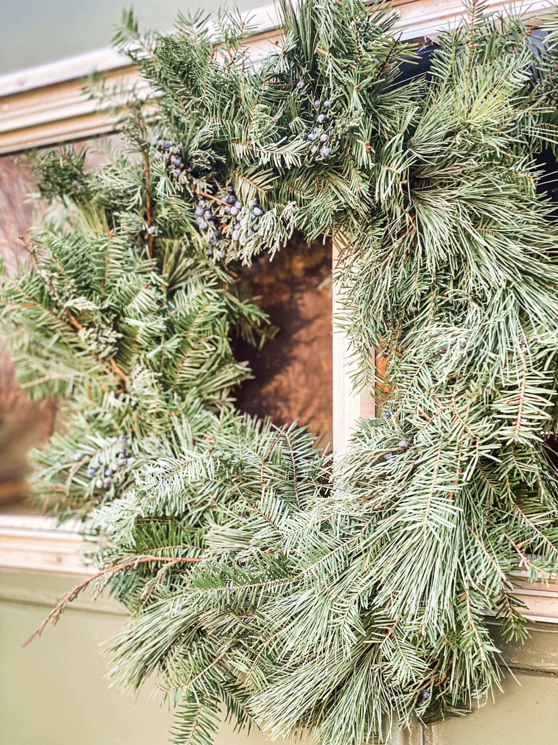 Pining for more: Pine branch decor keeps the season fresh