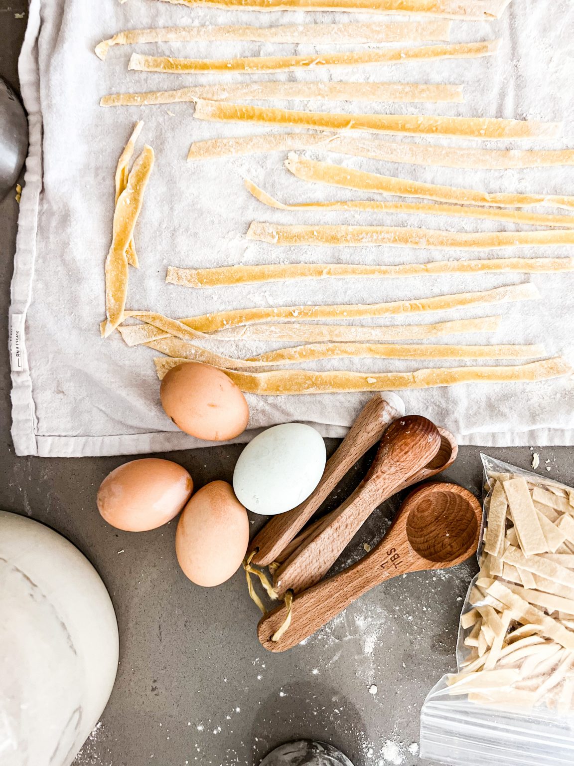 How To Make Grandma's Homemade Egg Noodles - Hearty Sol