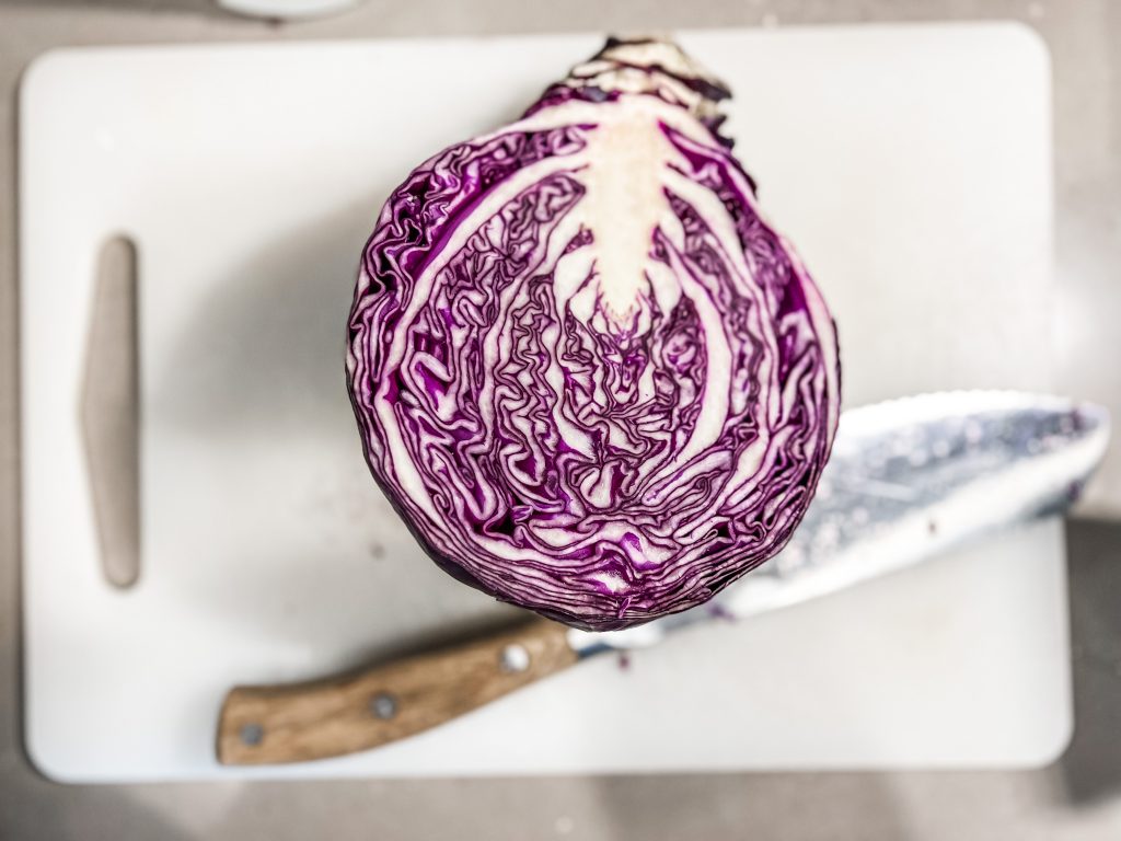 cabbage for dying easter eggs