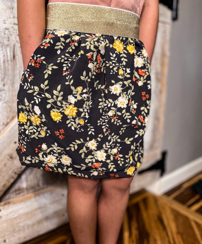 skirt with pockets