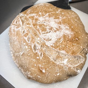 artisan loaf of sourdough