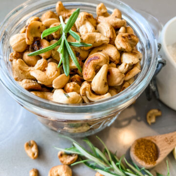 sweet and spicy cashews