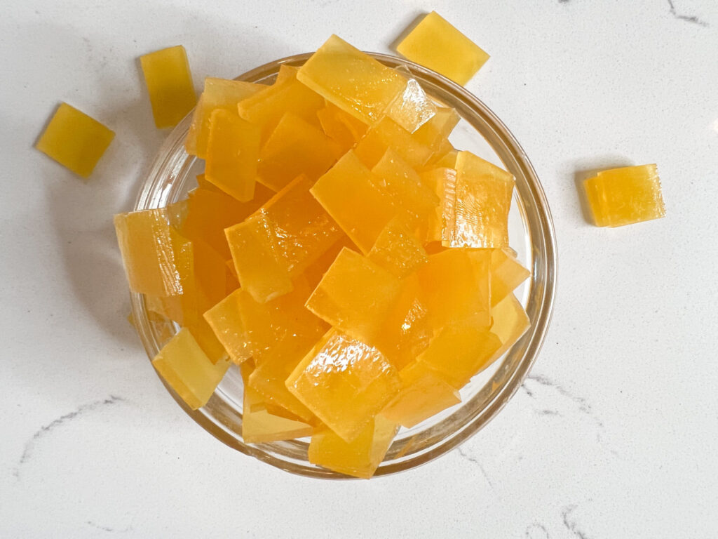 natural orange fruit snacks