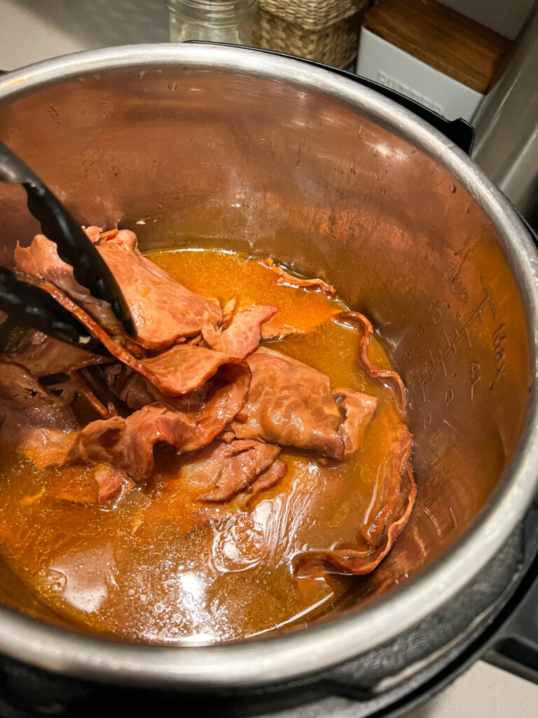 marinated ham in instant pot