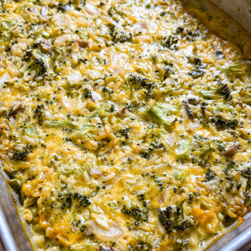 cheesy broccoli casserole