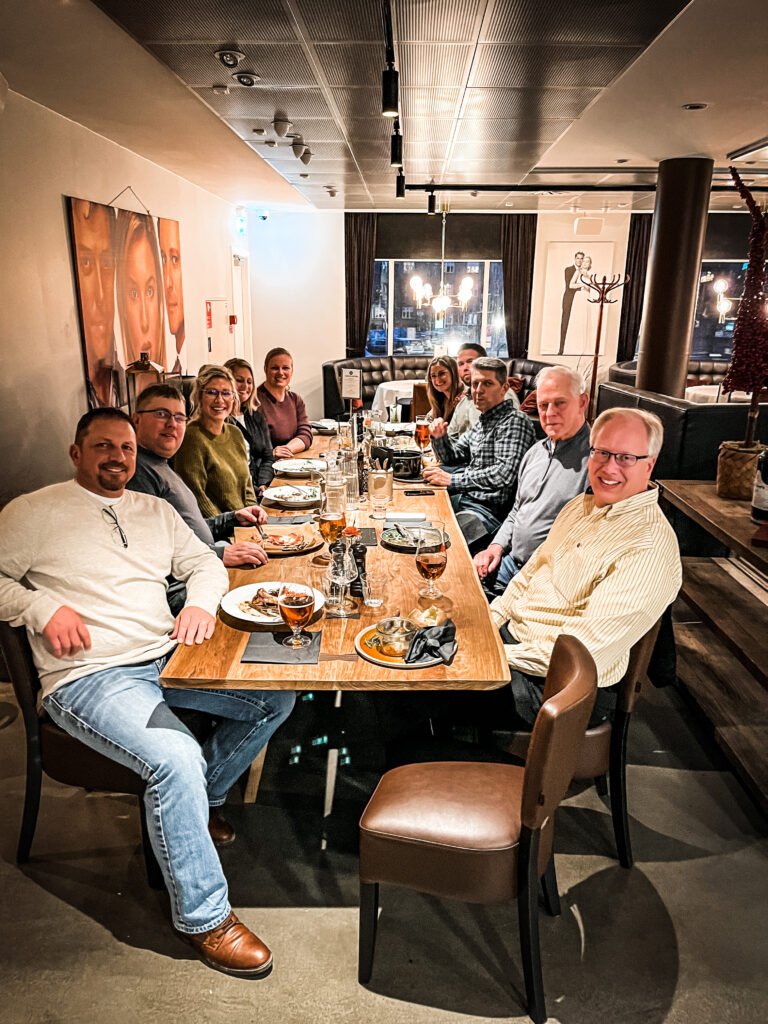 group meals in Denmark