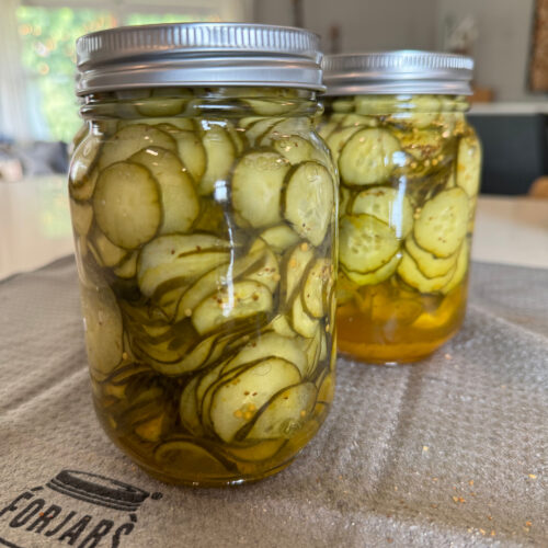 bread and butter pickle recipe