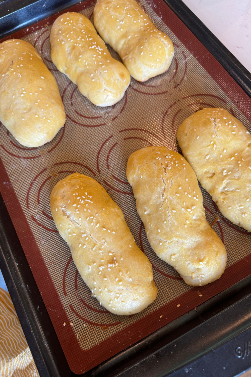 Sourdough Hawaiian Hot Dog Buns