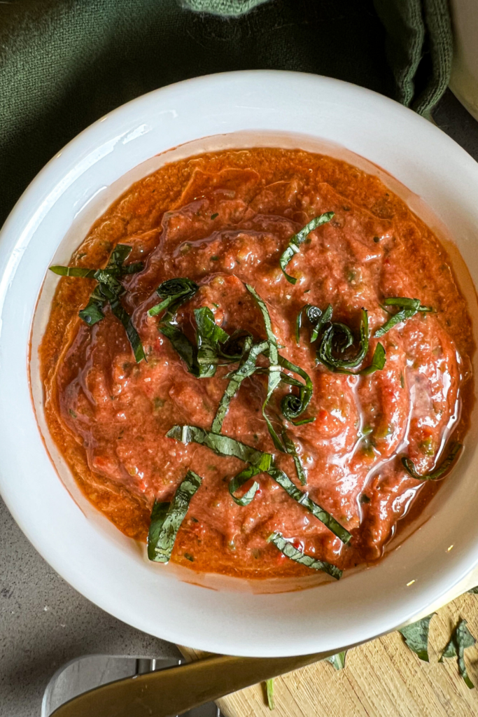 Homemade Gazpacho 