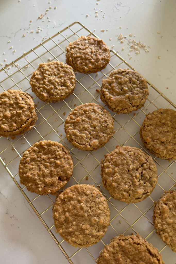 Oatmeal Cookies for Oatmeal Cream Pie 