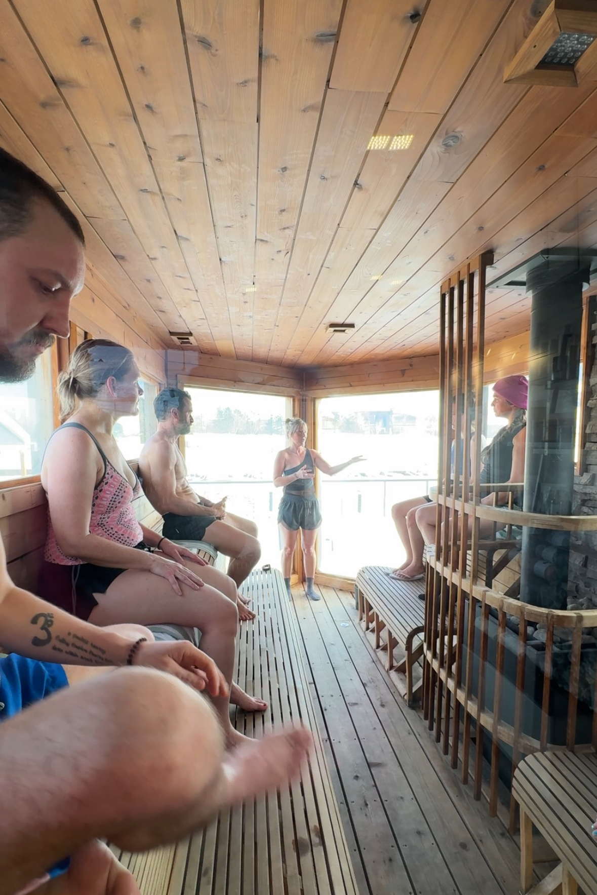 guiding sauna