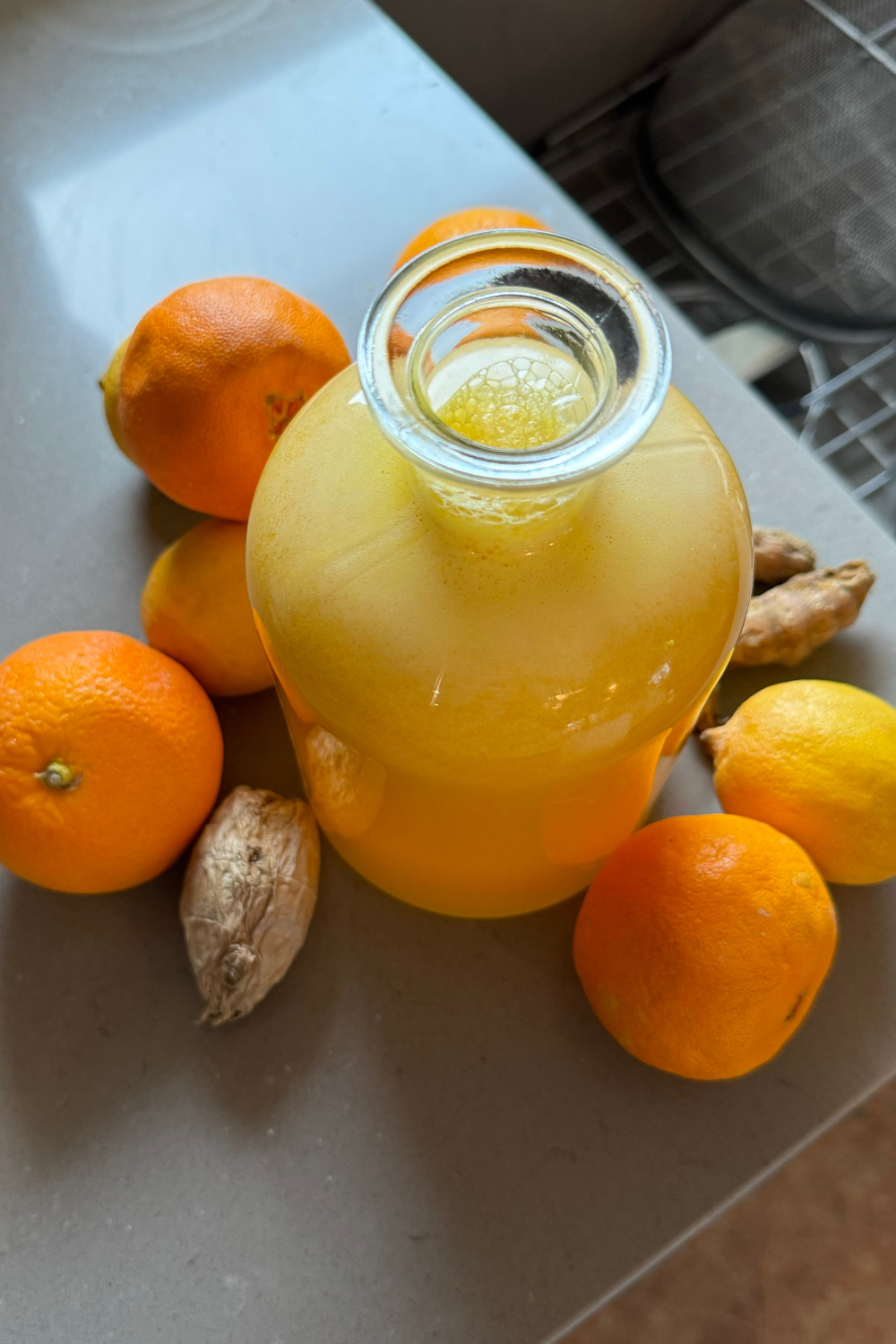 Immune Boosting Lemon Turmeric Shot 