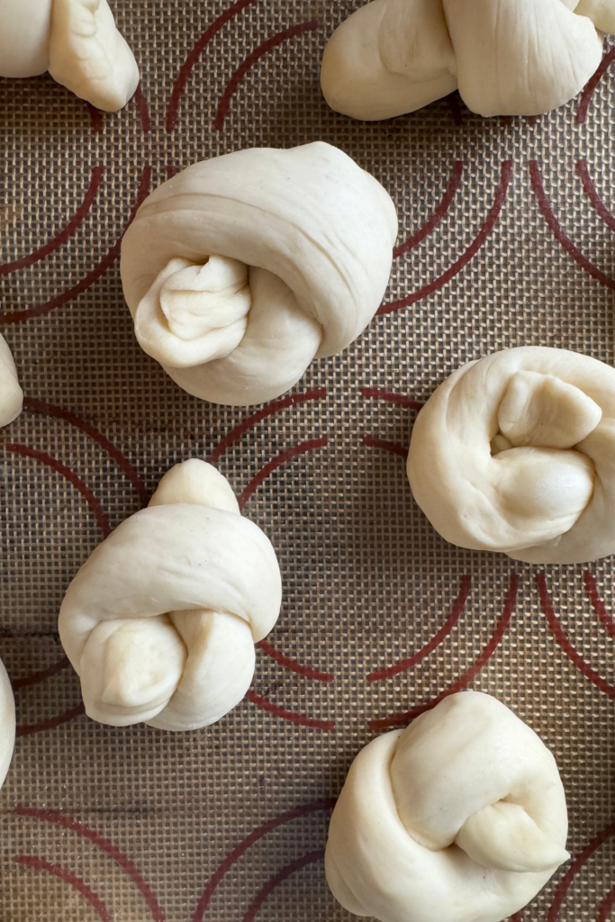 Making Garlic Knots