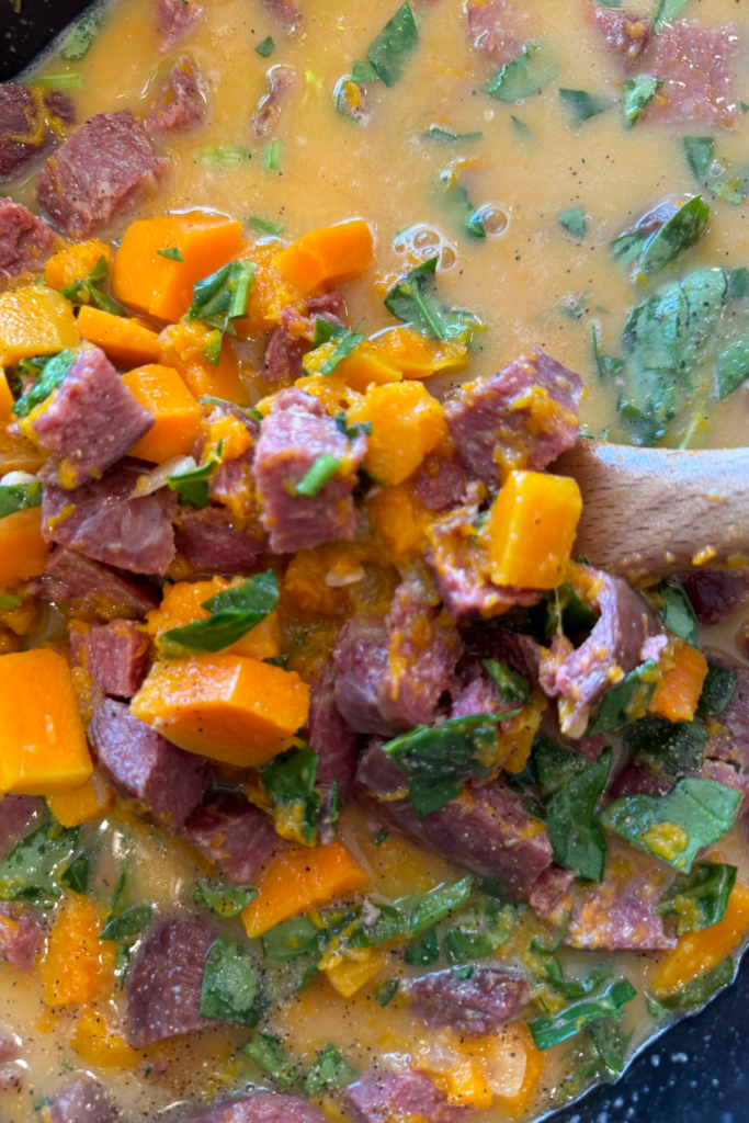 Sausage and Squash Soup