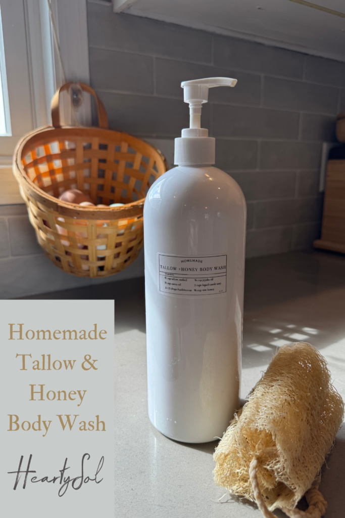 Tallow Body Wash Pin