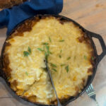 Table Spread with Shepherd's Pie