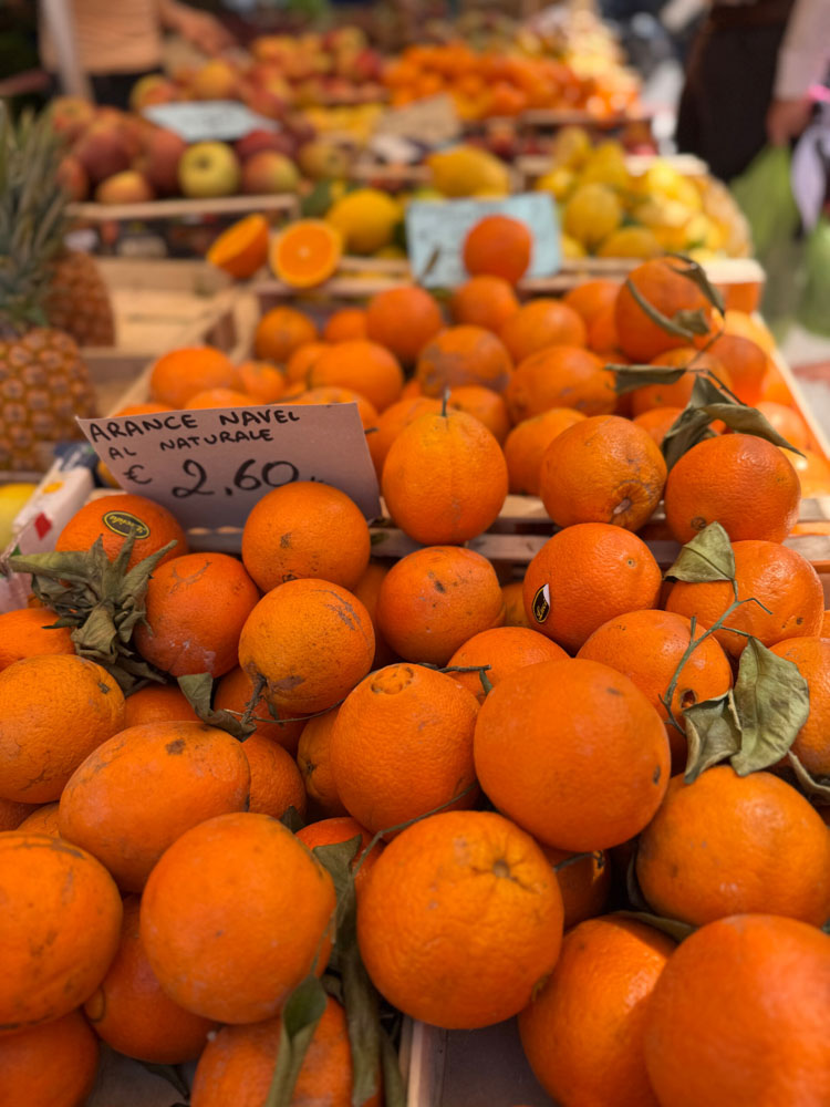 Oranges in Italy