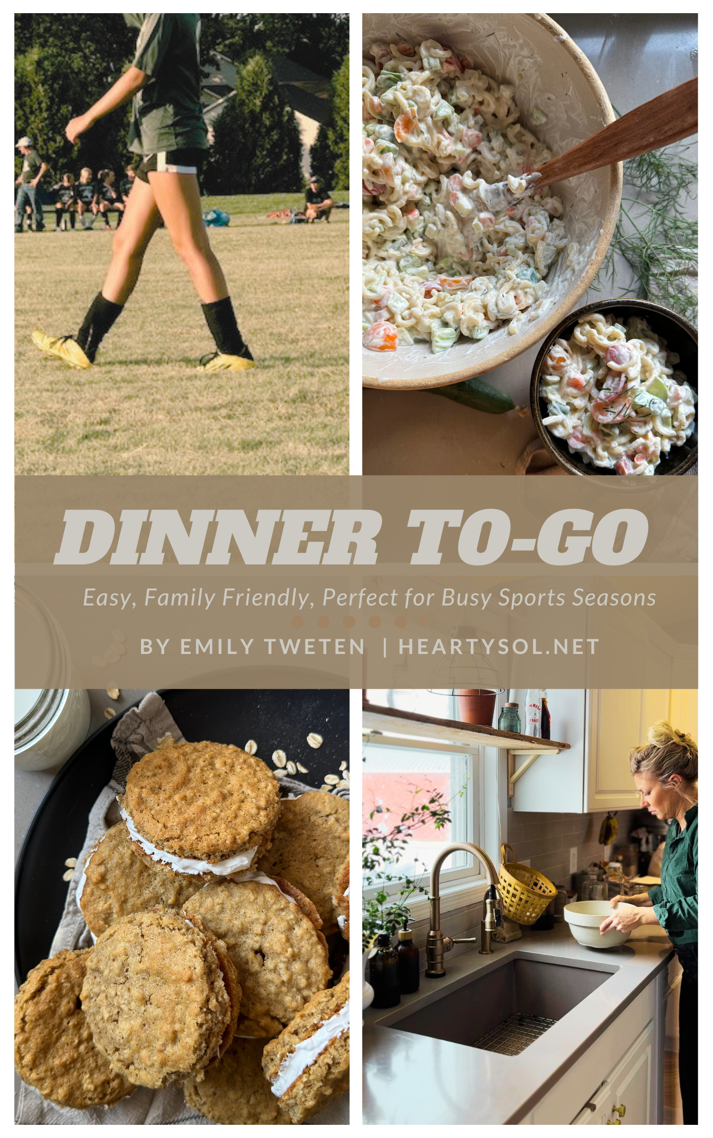 Dinner to-go cookbook