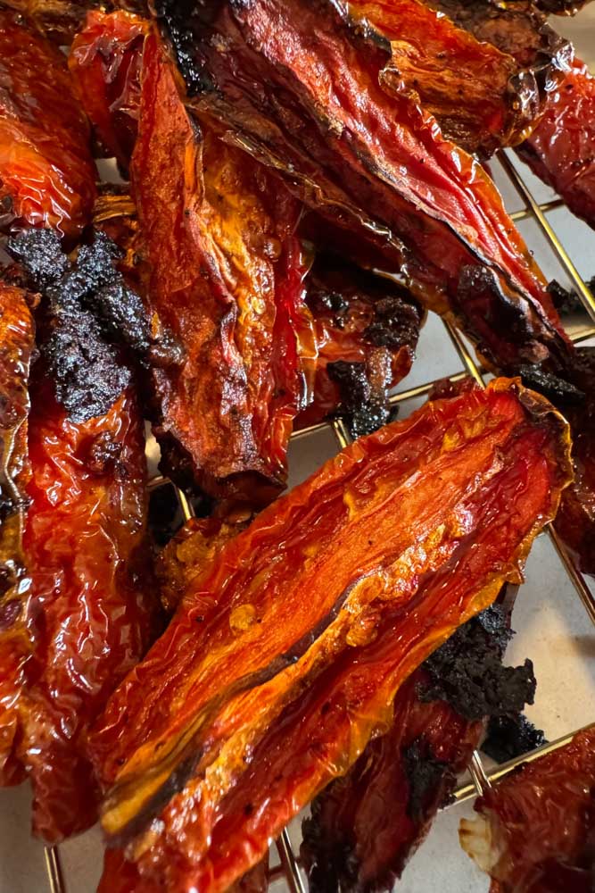 Homemade Sun Dried Tomatoes