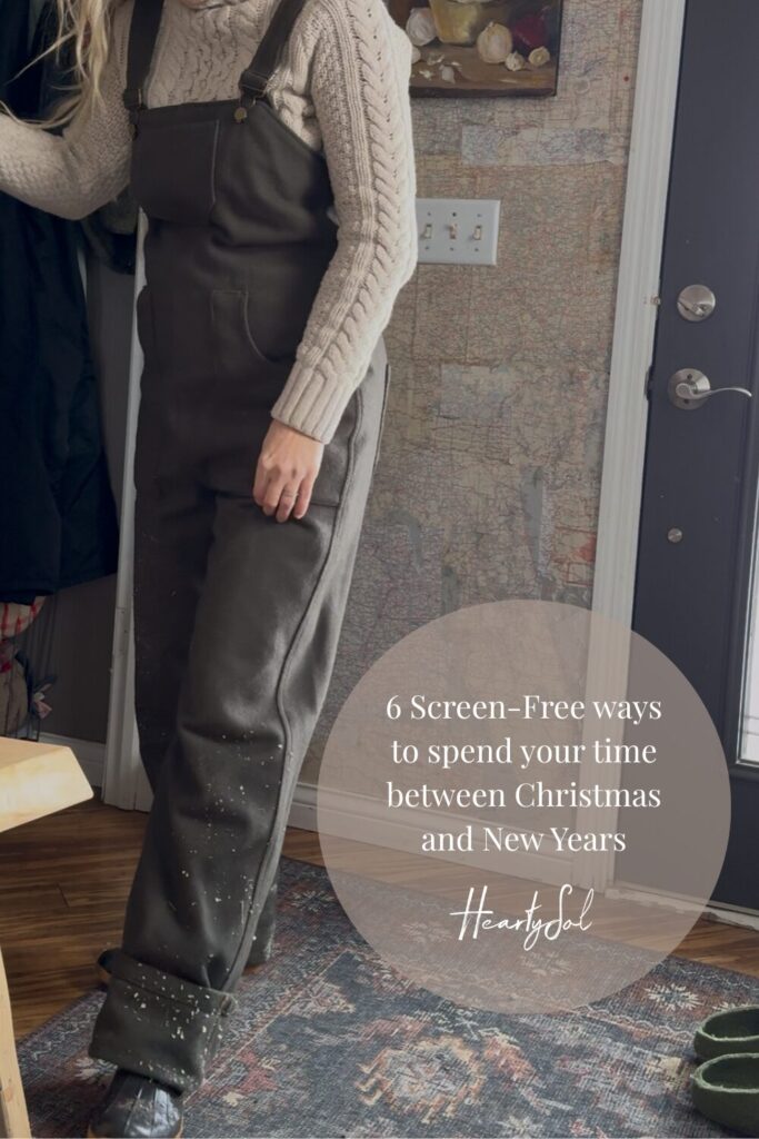 Screen-Free Ideas for the “Week of Nothing” between Christmas and New Years