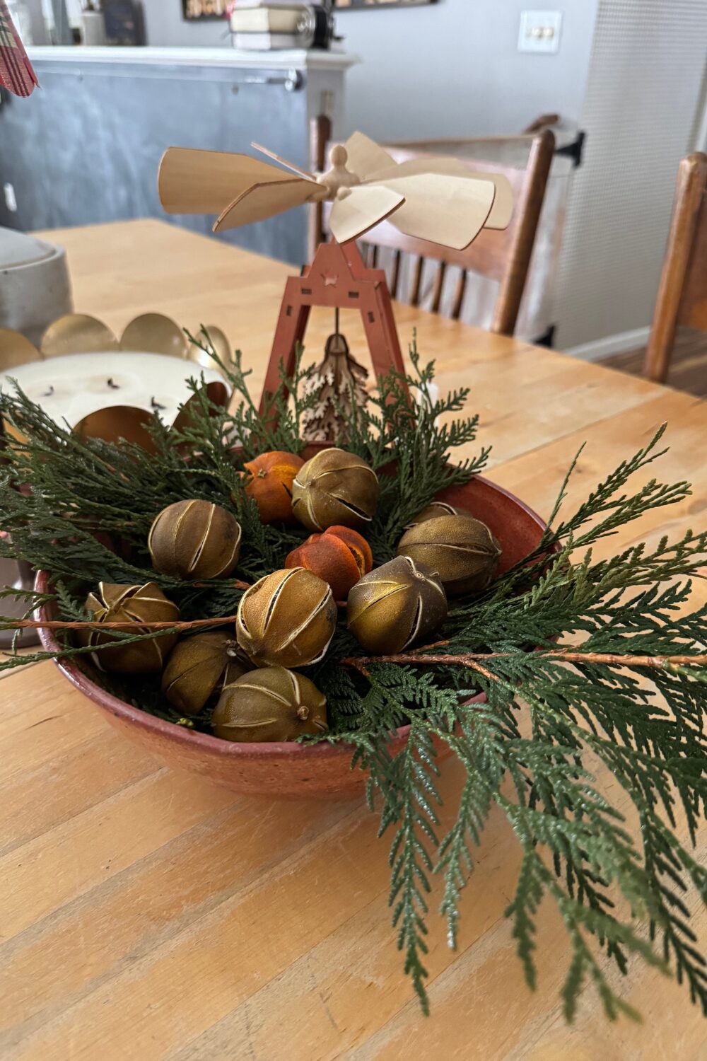 Dried Mandarin Decor