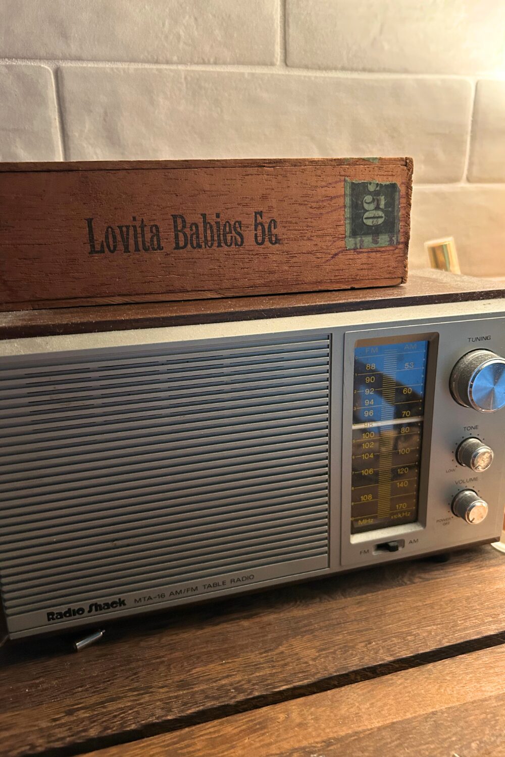 Old Radio Shack Radio