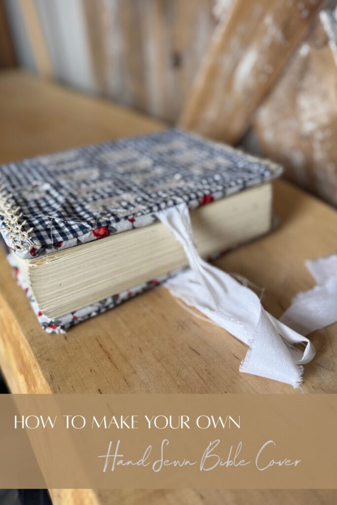 Hand Sewn Bible Cover Pin