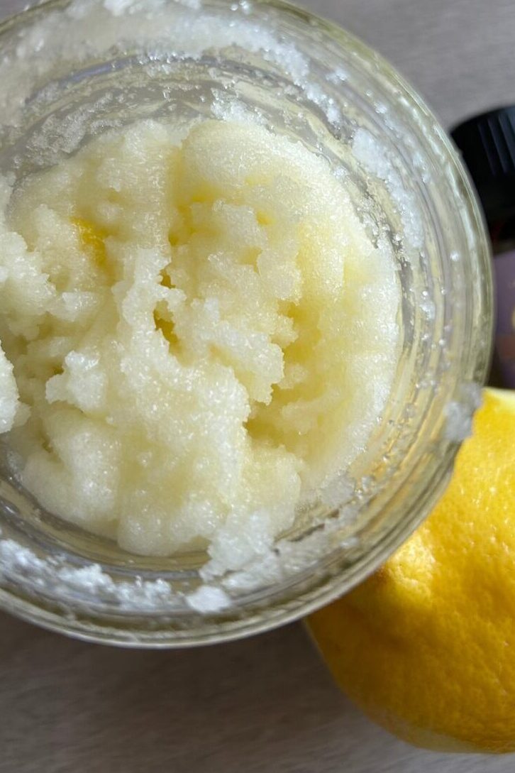 Lavender Lemon Tallow Sugar Scrub