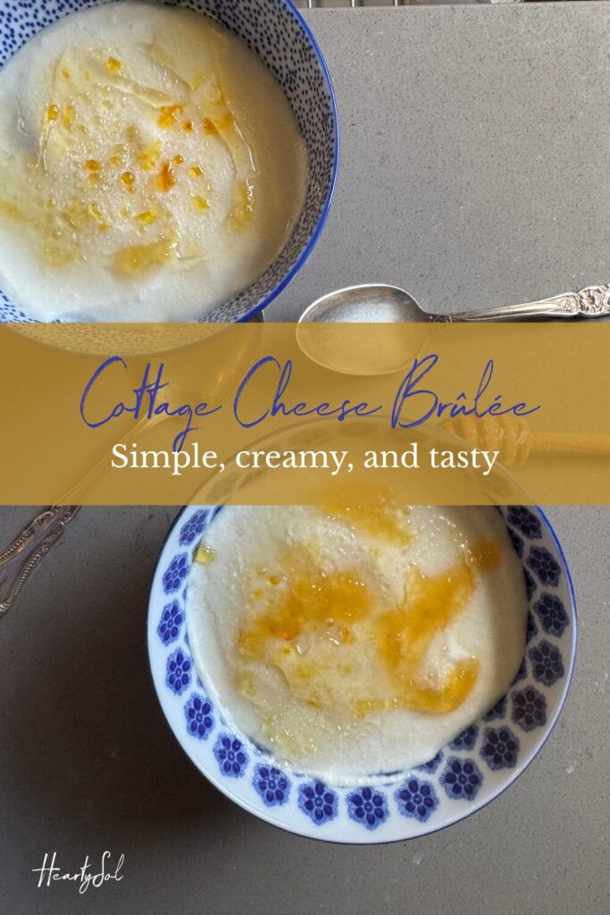 Cottage Cheese Brûlée