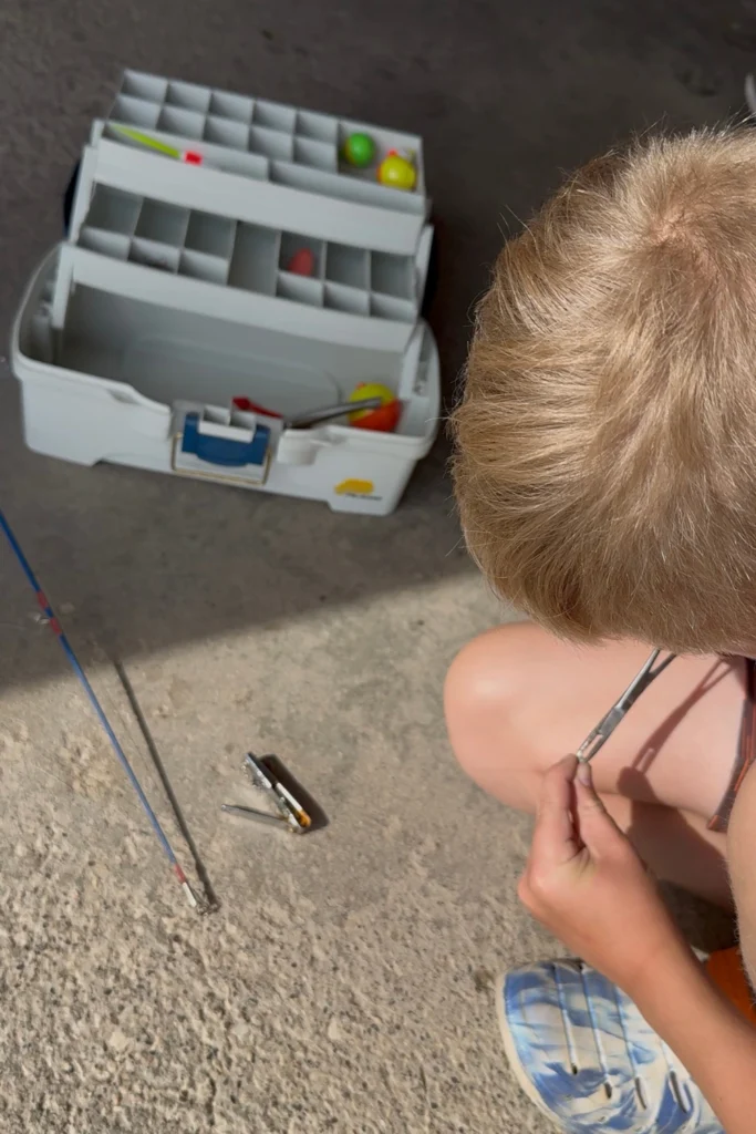 Kid Fishing