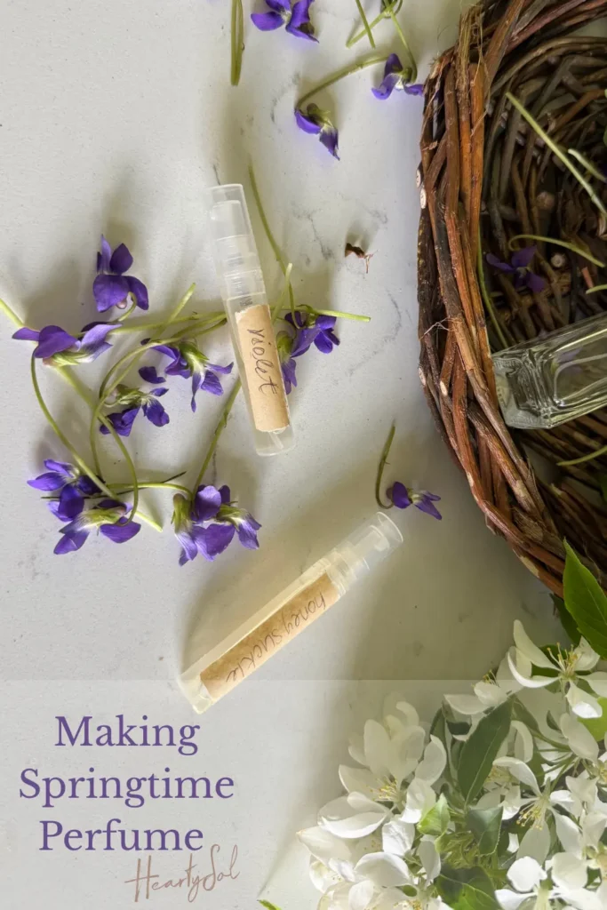 Spring Perfume Pin