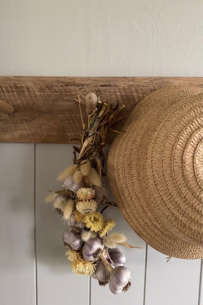 hat and garlic