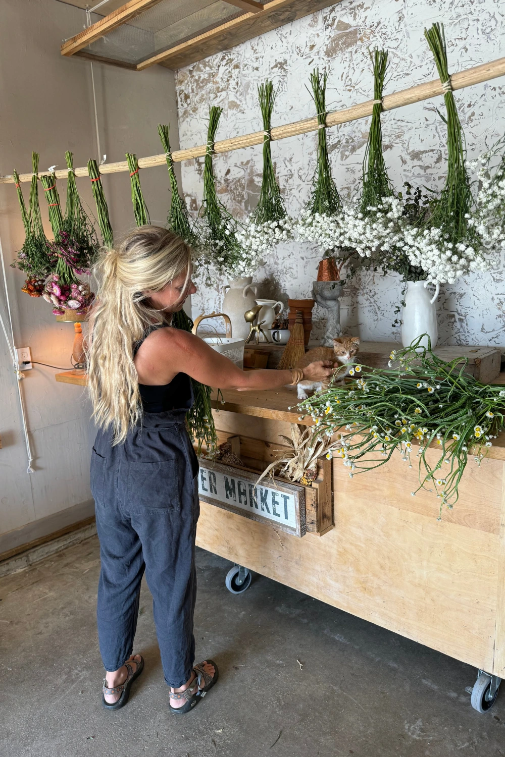 Air Drying Flowers at Home